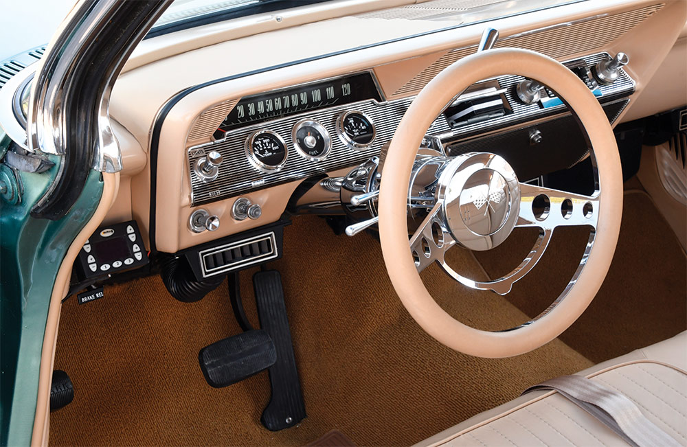 61 Chevrolet Impala bubbletop interior