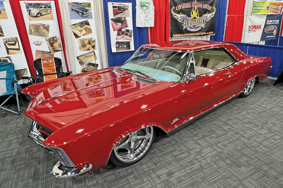 Jim Escarcega brought out his ’65 Buick Riviera painted in a custom red by Jimmy of Rancho Auto Body
