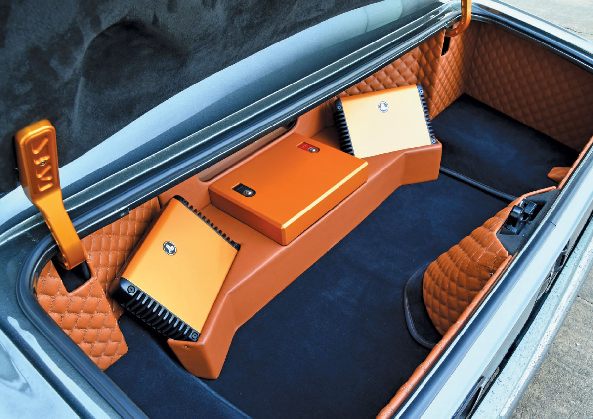 ’68 Camaro's trunk