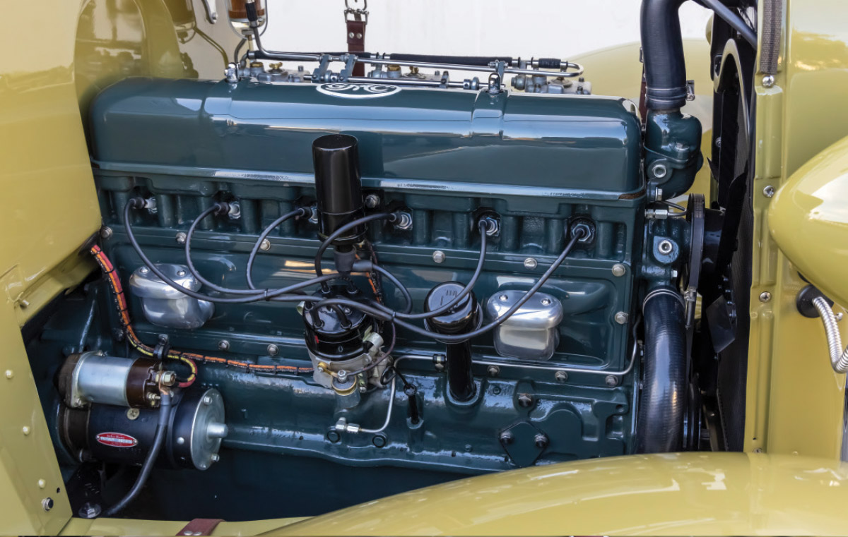 ’38 Chevy's engine