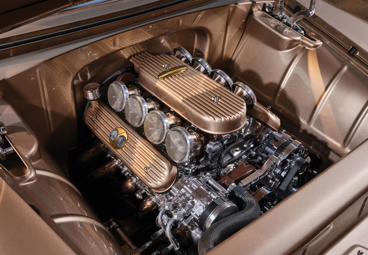 ’55 Chevy engine
