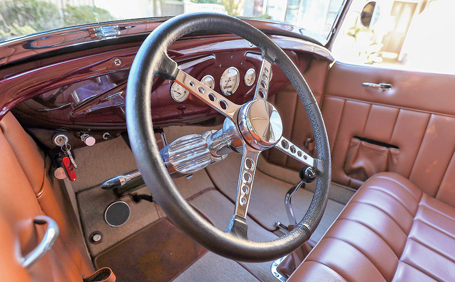 ’31 Ford DeLuxe Tudor Phaeton Steering