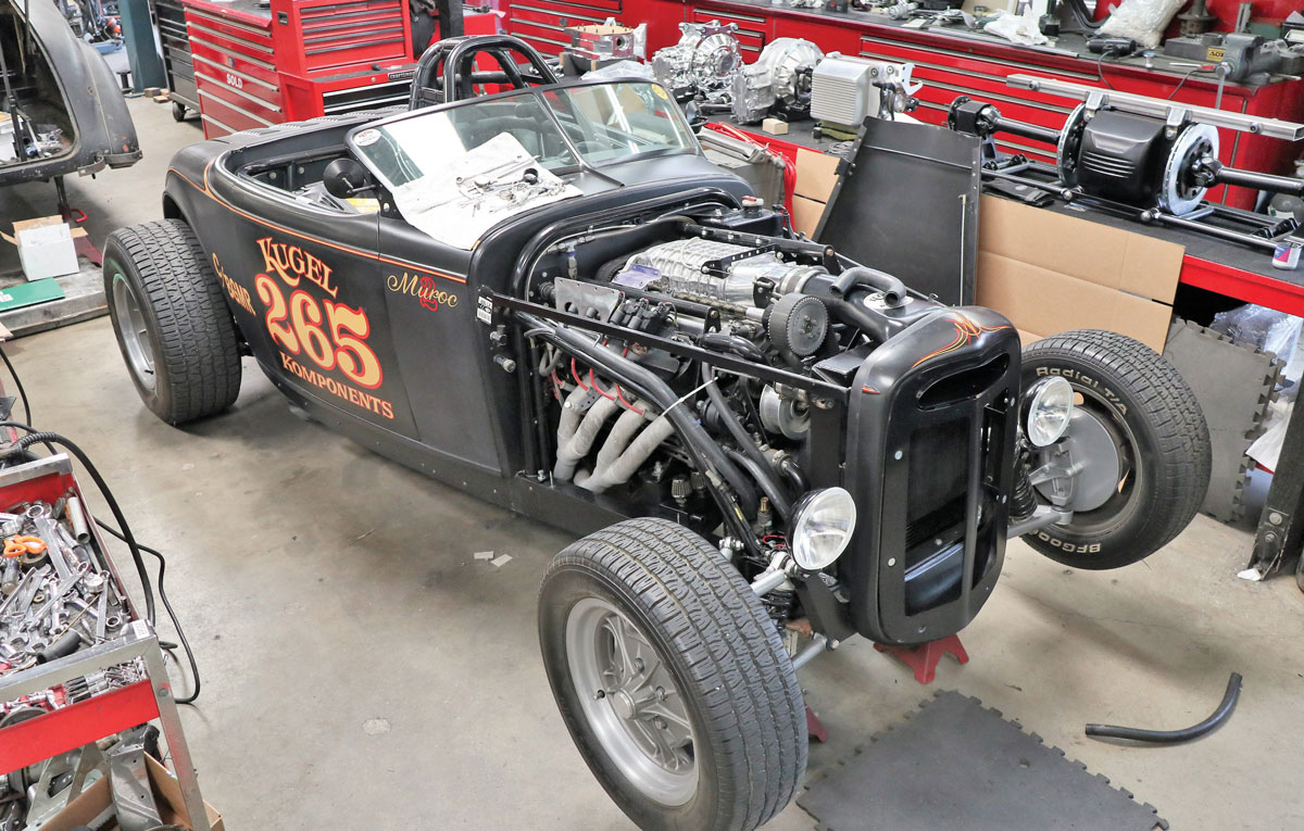 One of only 20 Muroc roadsters produced, this one is a personal project that has been 225 mph at Bonneville
