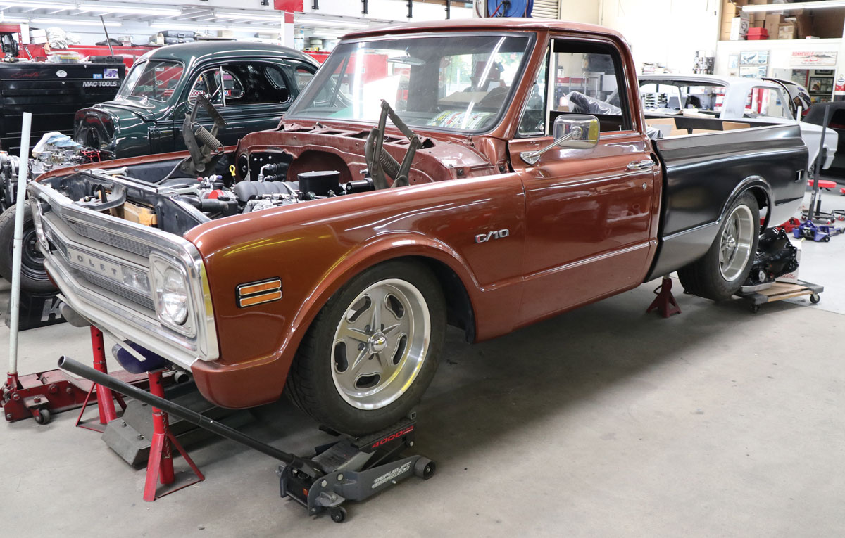 Despite the original focus on street rods, Kugel Komponents has stepped into the classic truck market with comprehensive IFS and IRS kits that fit the original frame