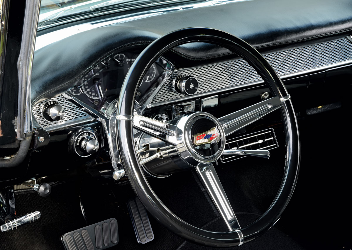 ’55 Chevy Bel Air steering wheel