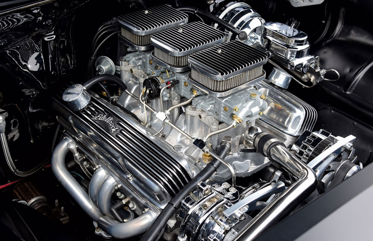 ’55 Chevy Bel Air engine