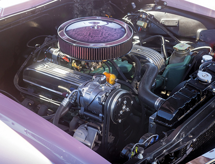 engine in a '64 Buick Riviera