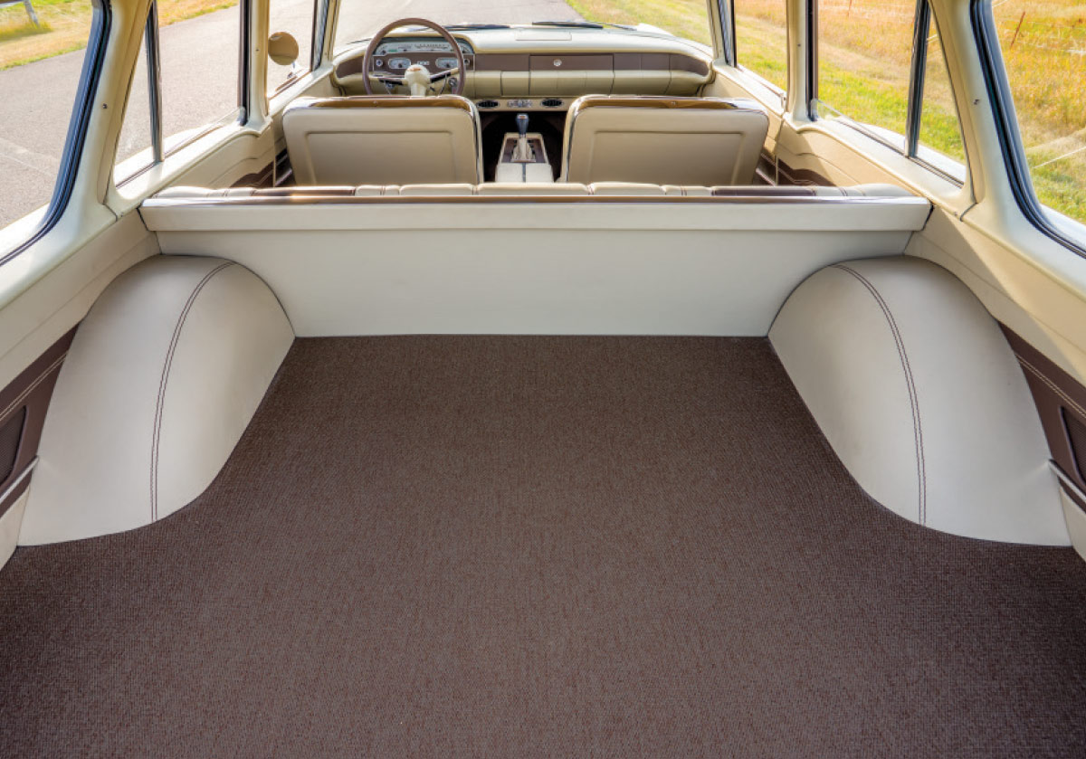 1958 Chevy Yeoman's rear space