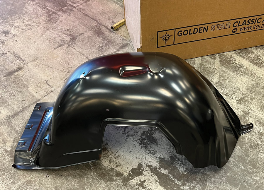 replacement inner fender panel