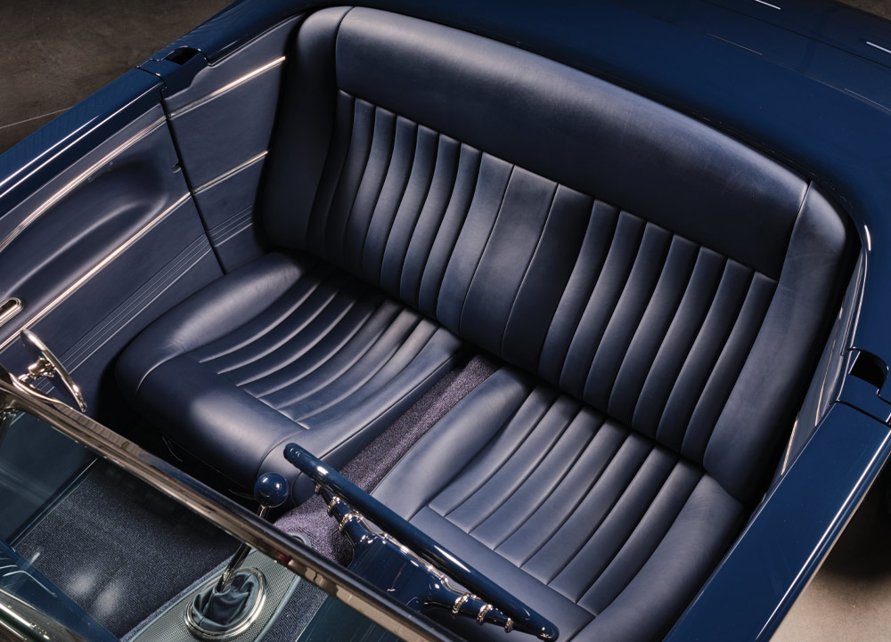 '34 Chevy Roadster Seating Closeup
