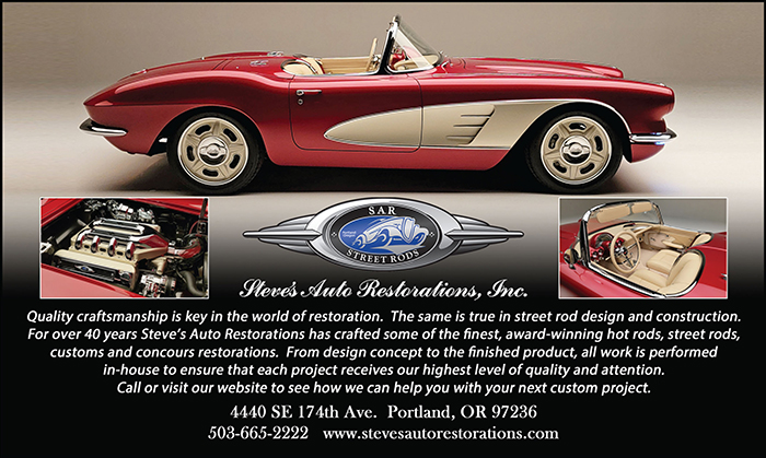 Steve's Auto Restorations Advertisement