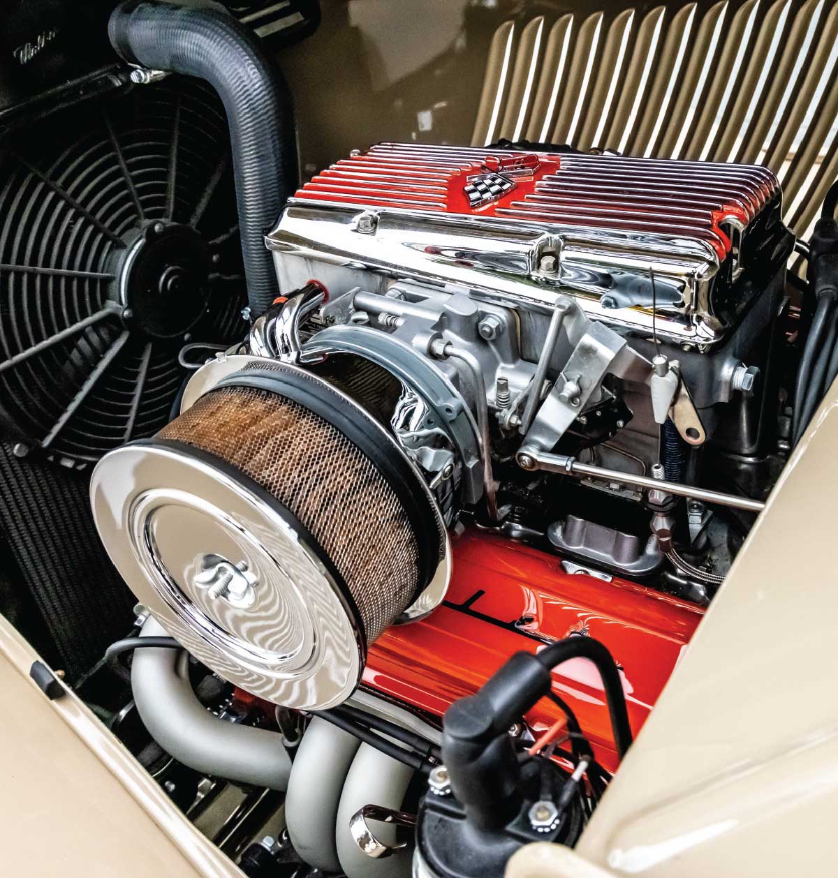 Ford Coupe's engine