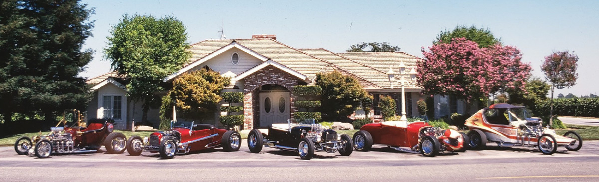 Cars parked in front of home