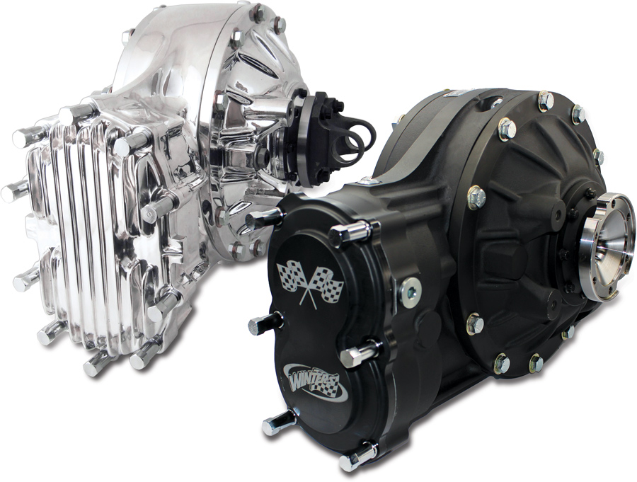 Champ-style gear housings partially reveal the extent of options