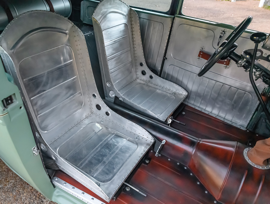 interior of a '31 Ford