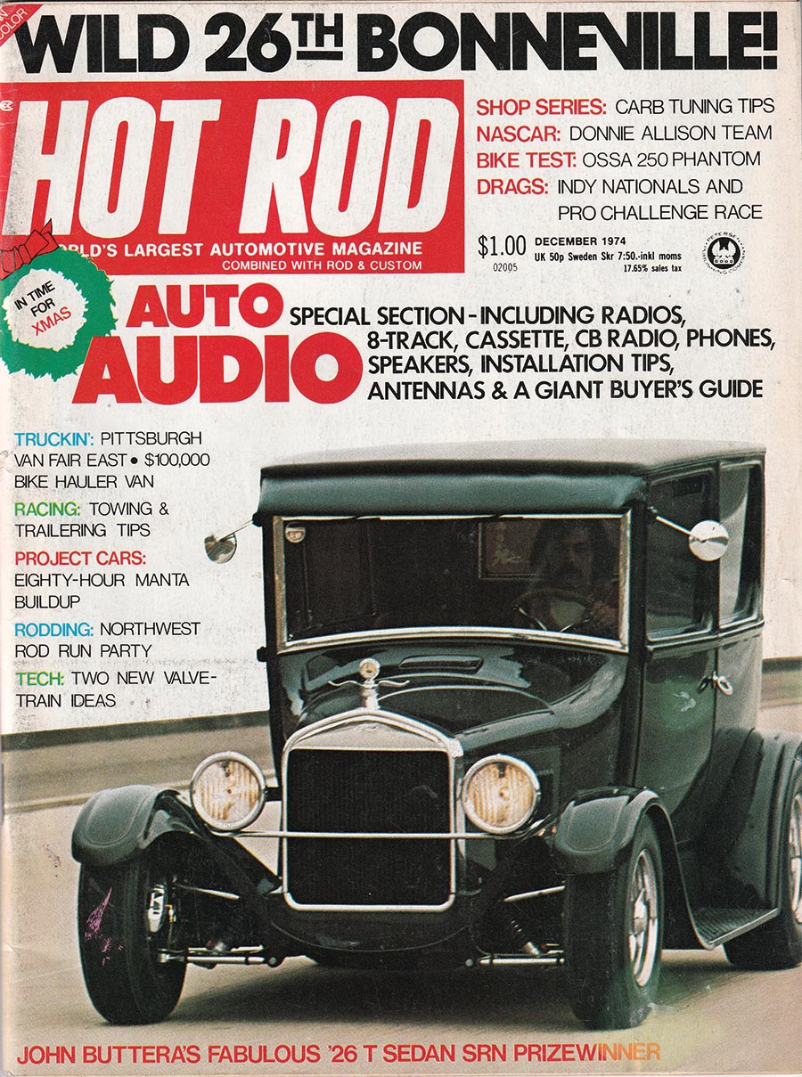 Dec. ’74 cover of Hot Rod