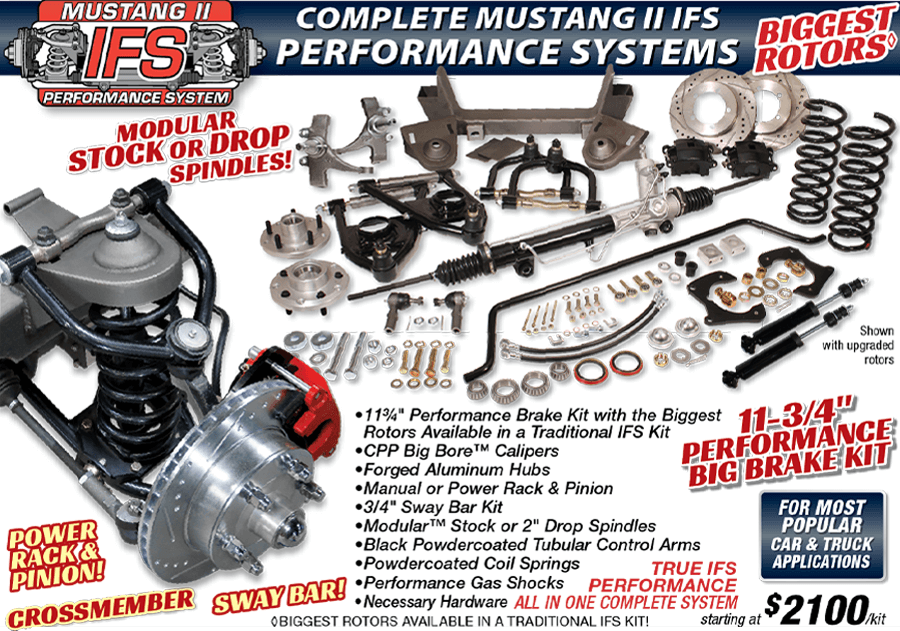 Mustang II IFS Performance System