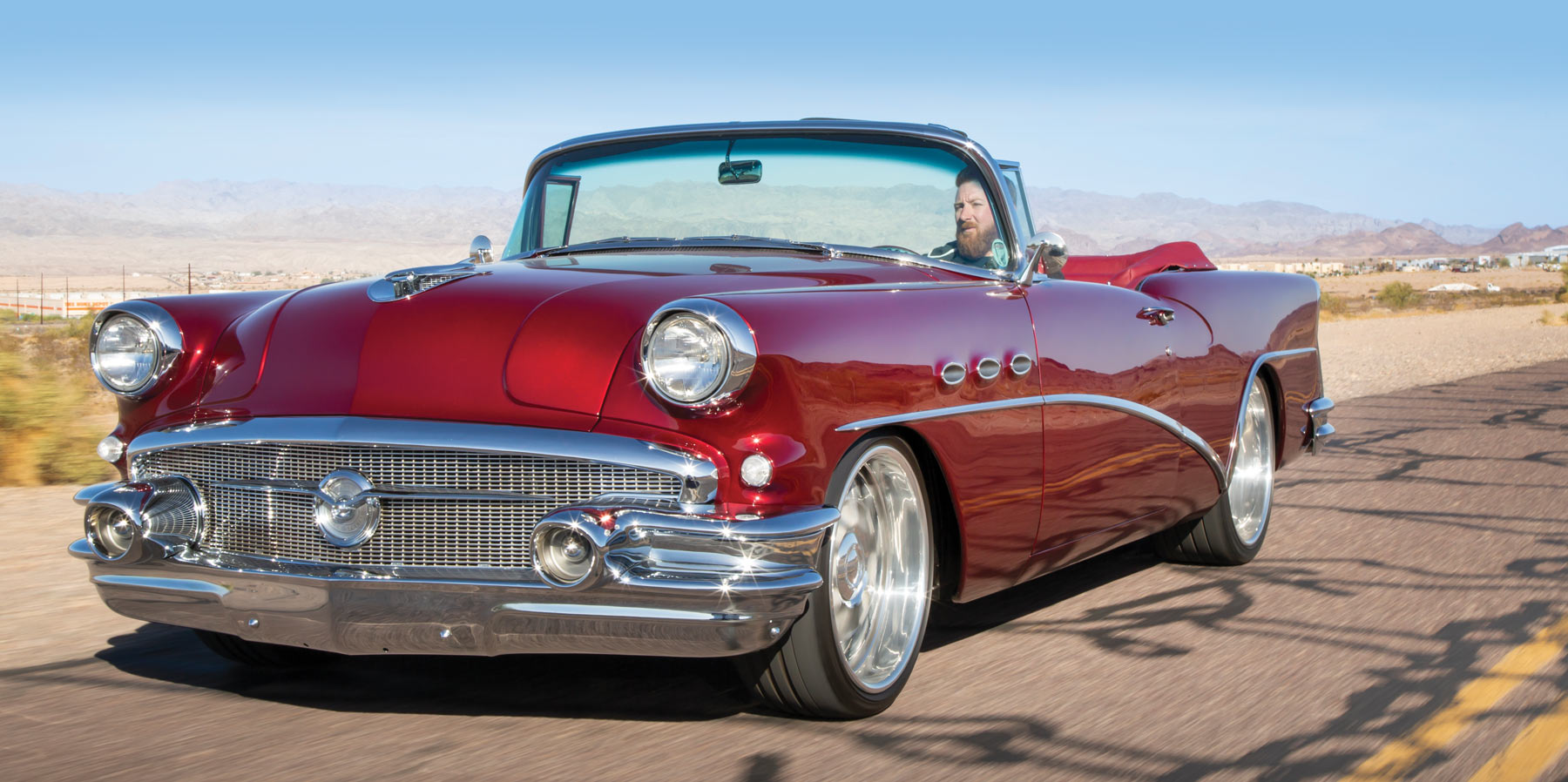 red '56 Buick