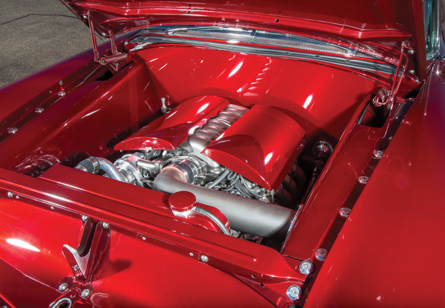 engine in a '56 Buick