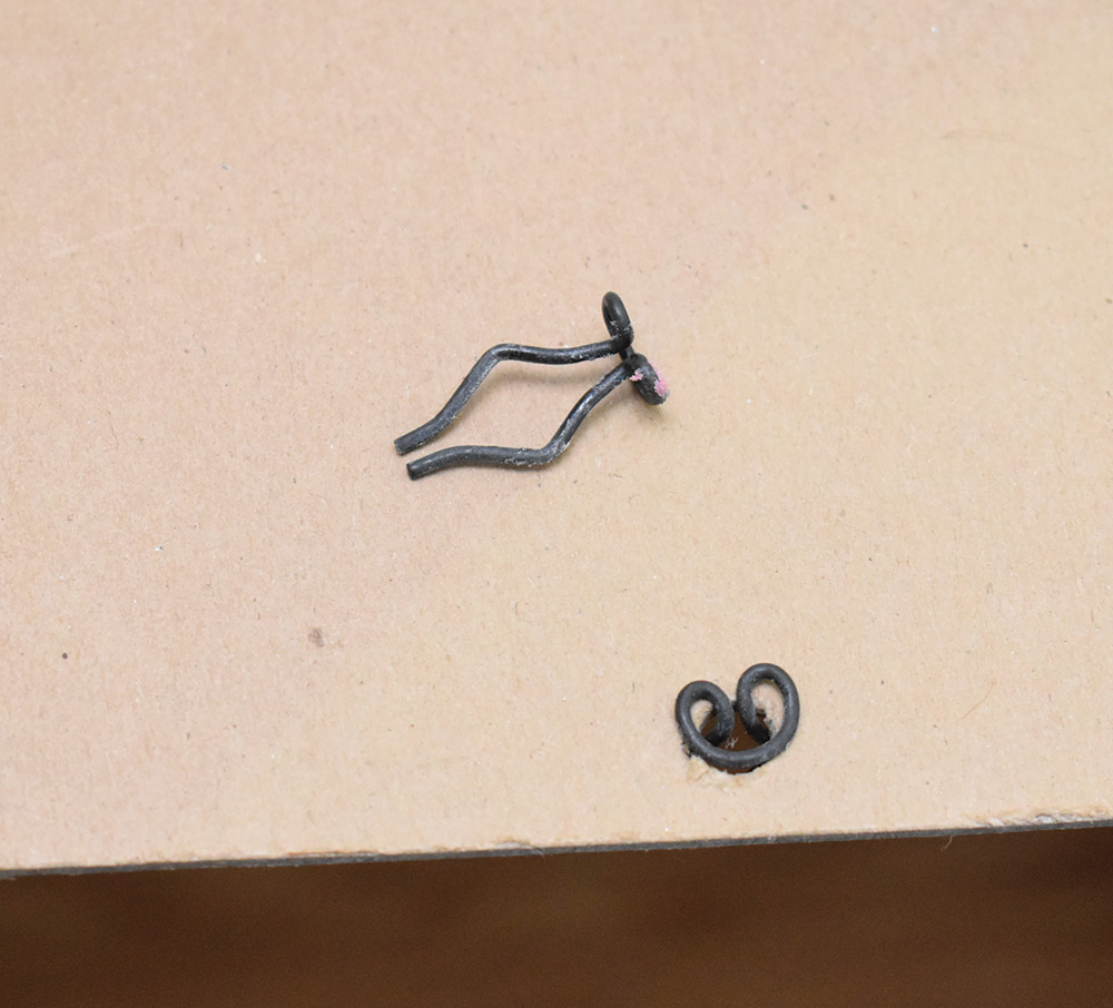 Spring clips for doors