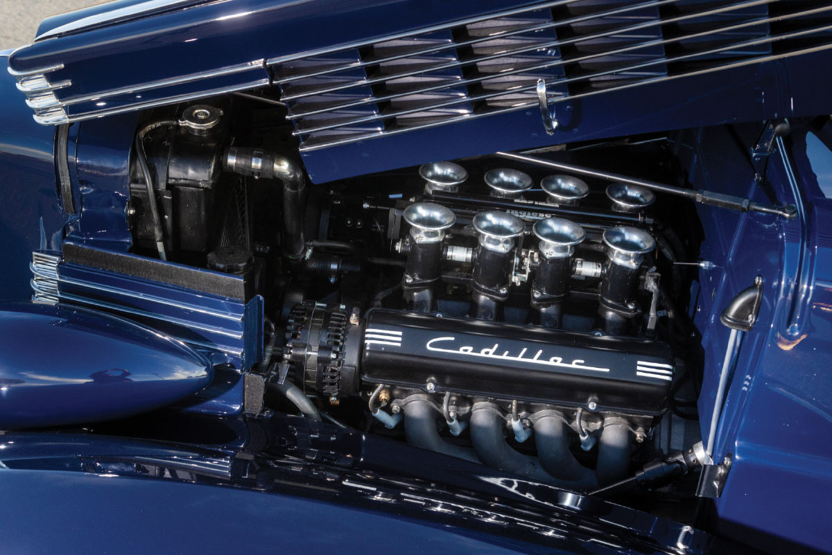 ’37 LaSalle Opera coupe's engine