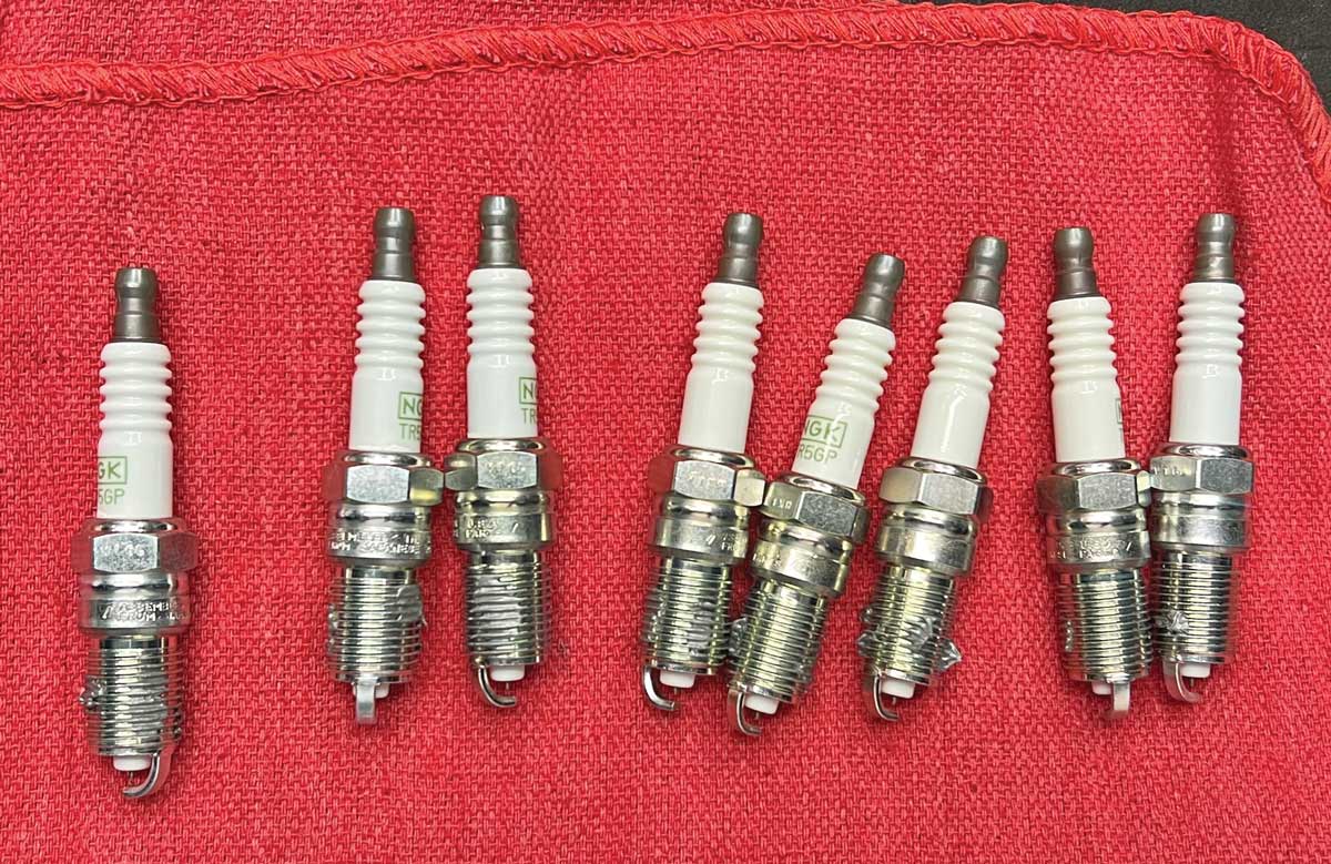 set of spark plugs