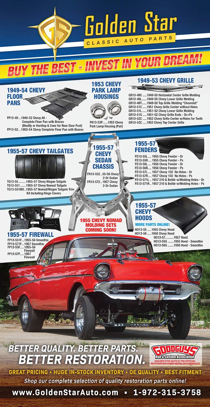 Golden Star Classic Auto Parts Advertisement