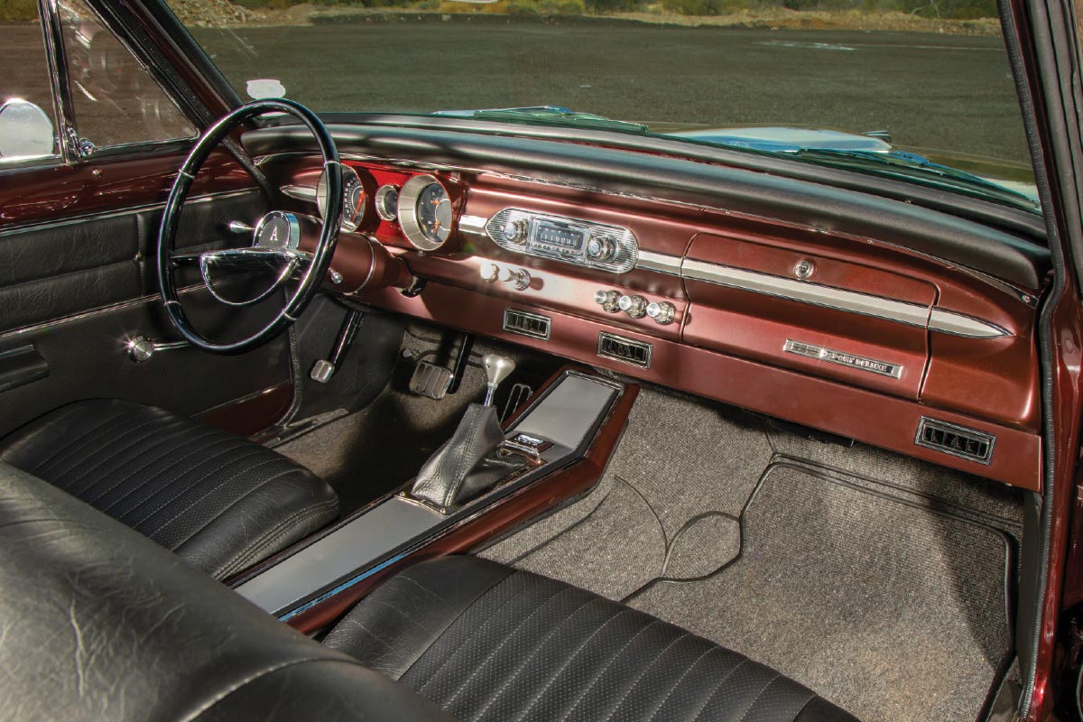 ’65 Acadian Canso Sport Deluxe's interior