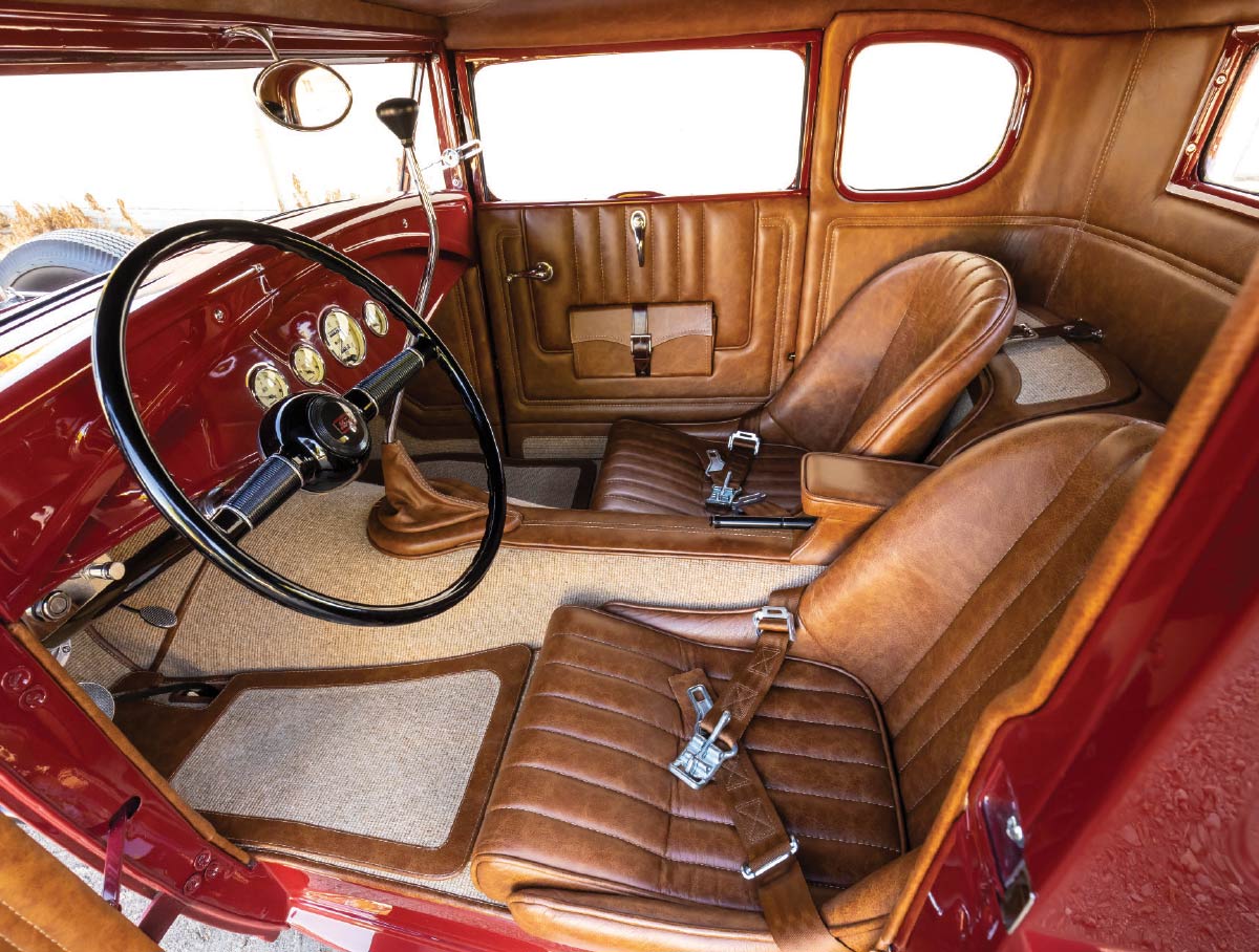 1930 Ford's interior