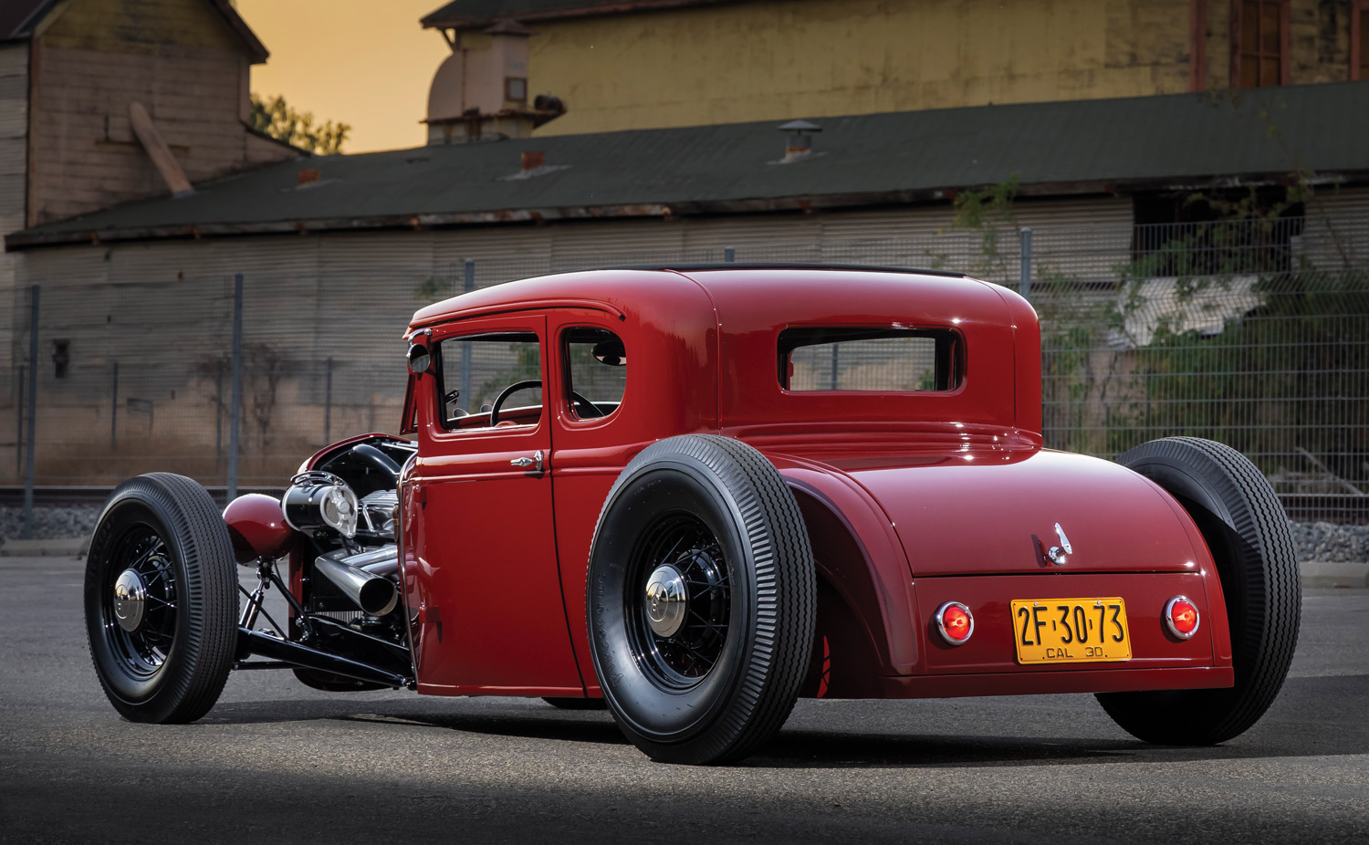1930 Ford's rear side view