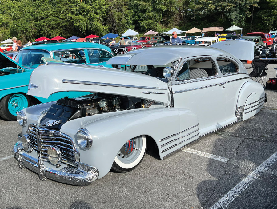 ’42 Chevy belonging to Carlos Bickers of Customs & Color