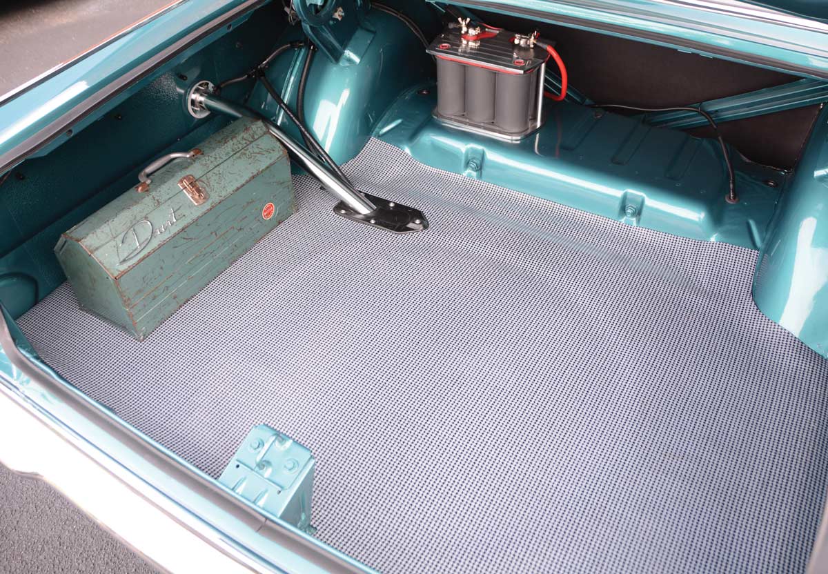 trunk of ’65 Dodge Dart
