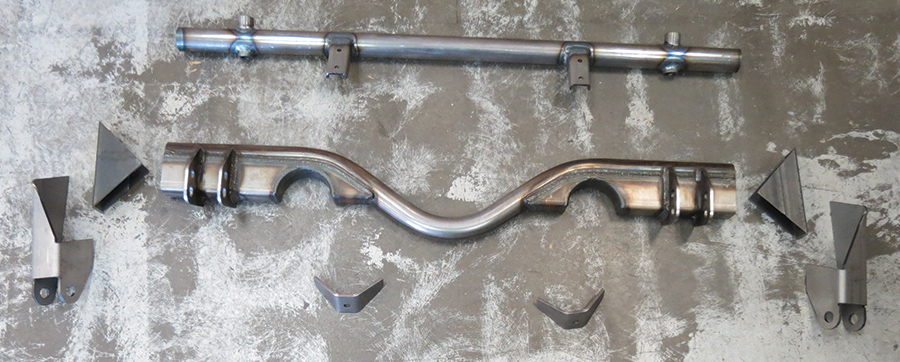 A picture of car parts