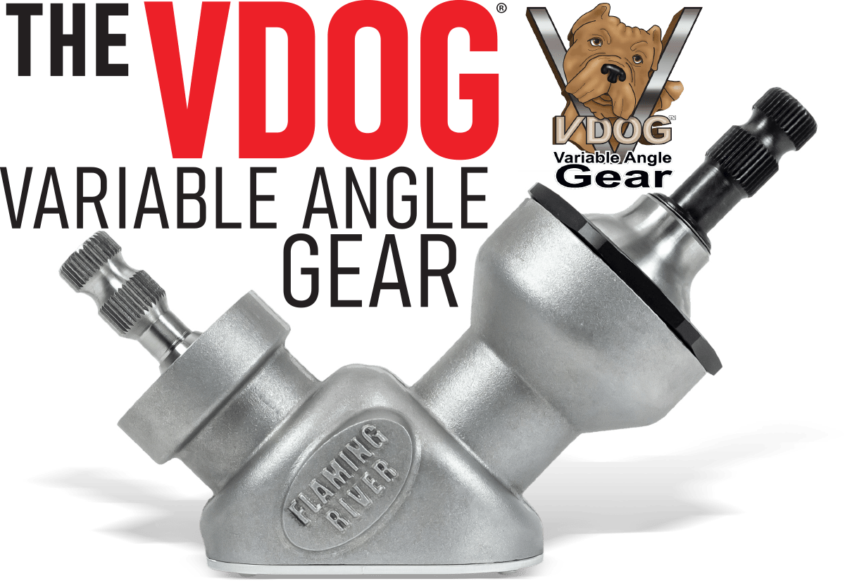 The Vdog variable angle gear