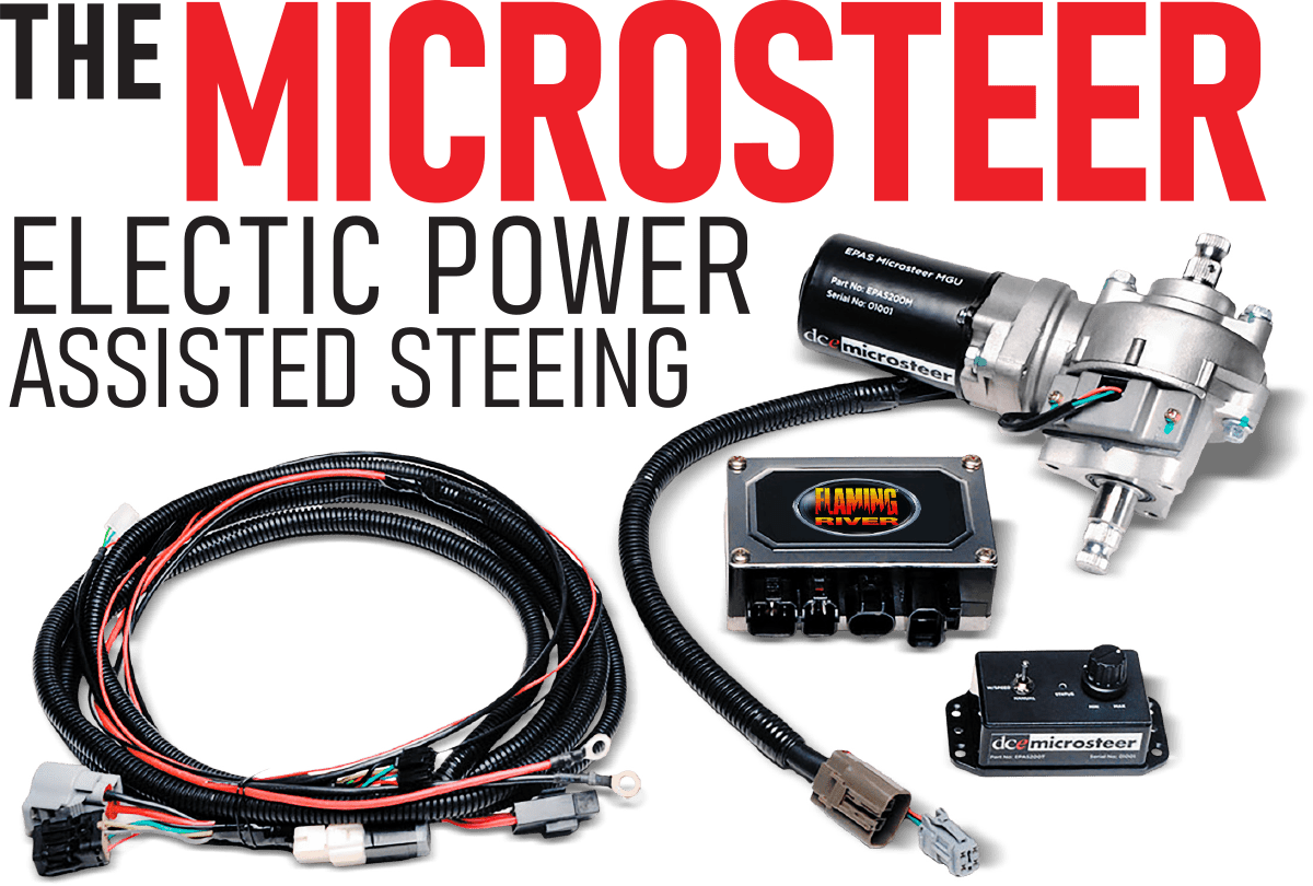 The microsteer electic power assisted steeing