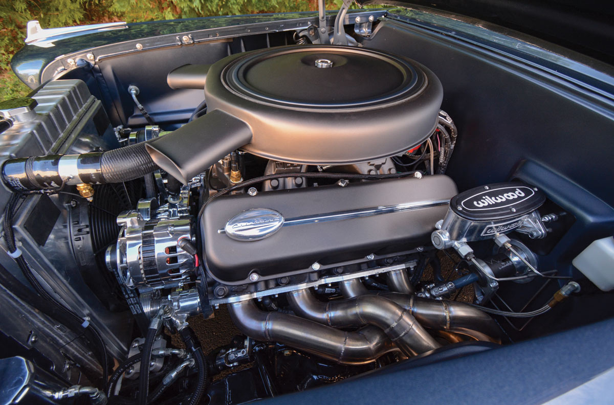 engine in a '58 Chevy Bel Air