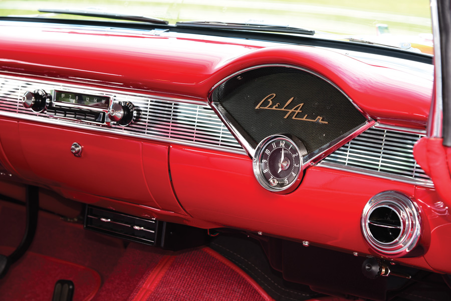 ’56 Chevy Nomad dashboard