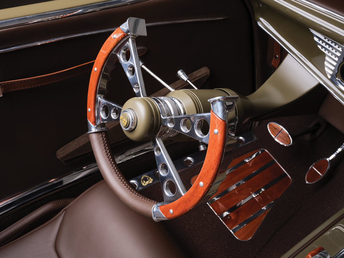 ’33 Ford  Speedstar Roadster steering wheel
