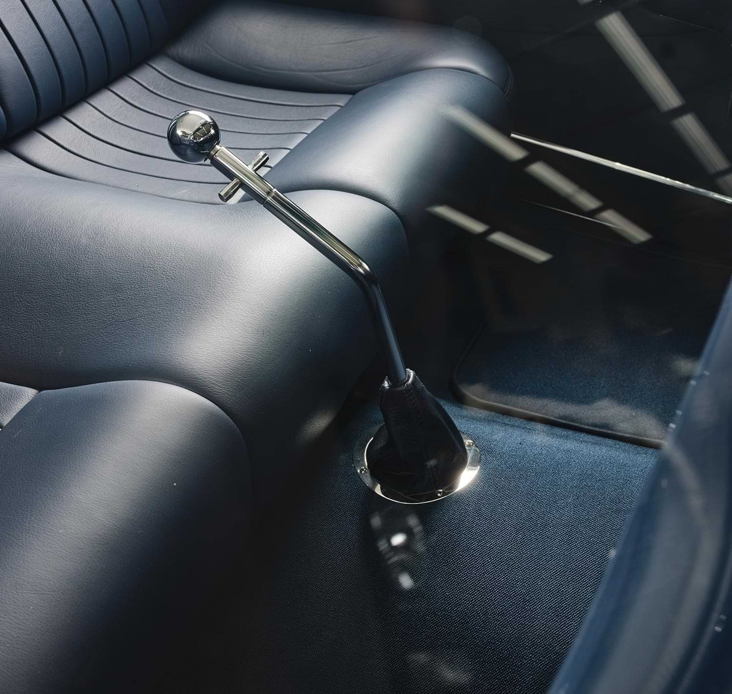 the '56 Chevy 210's gear stick
