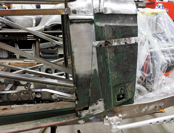 fabrication of '35 chevy
