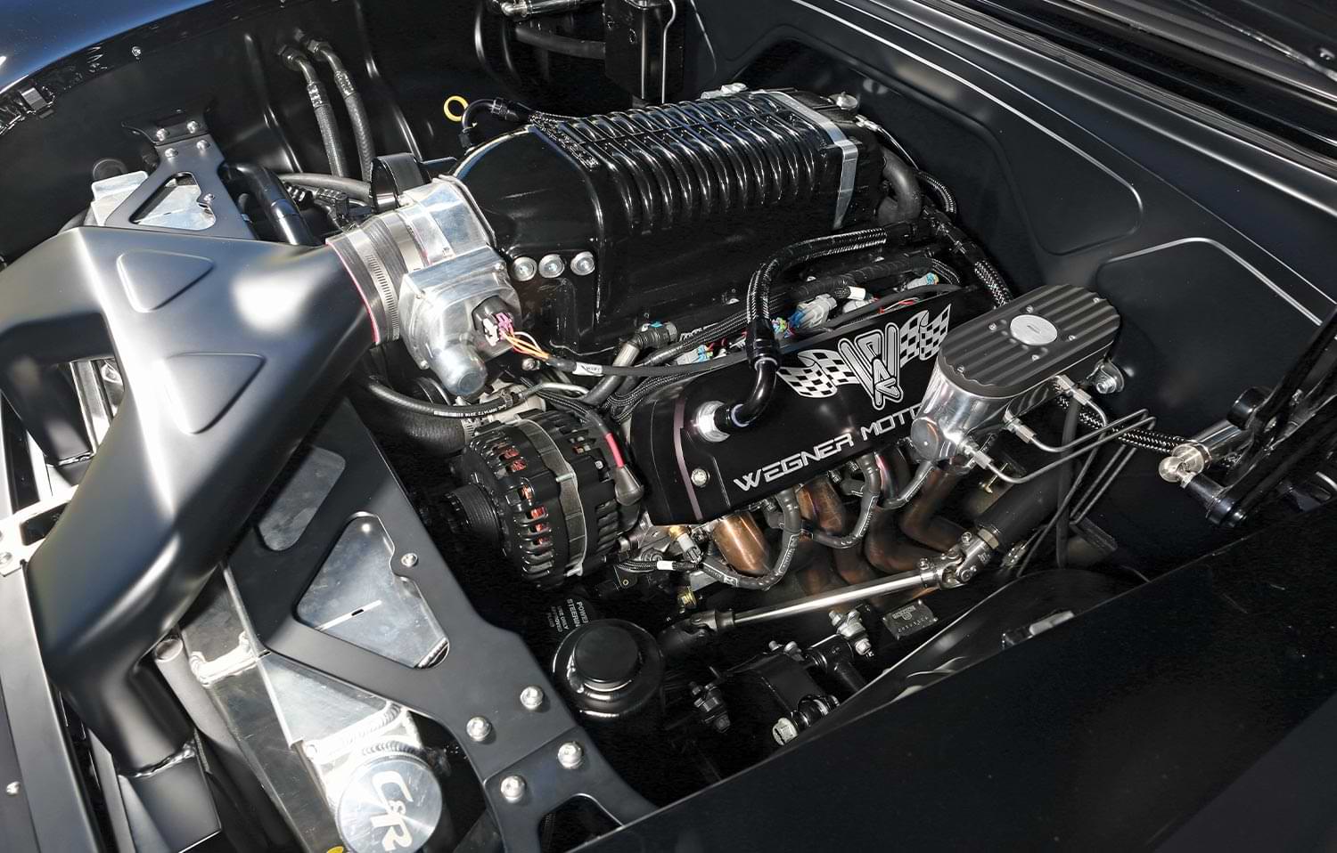 the ’55 Chevy engine