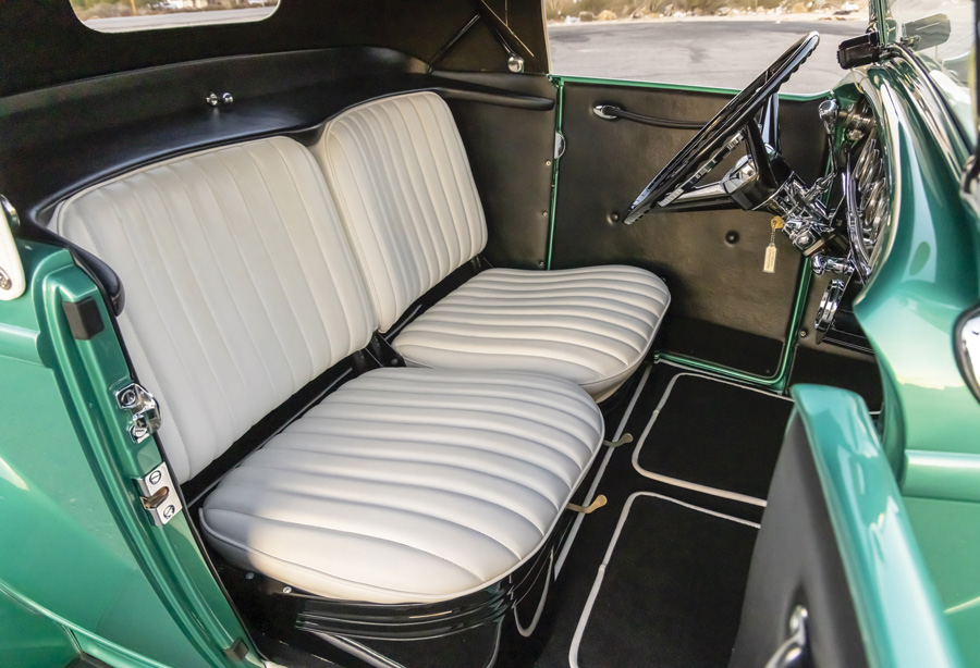 seats of ’32 Ford Roadster