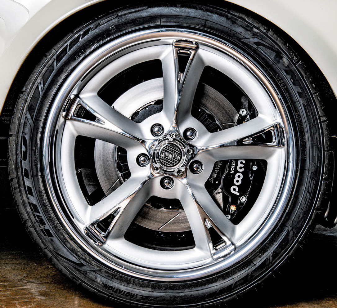 ’66 Ford Mustang Fastback tire view