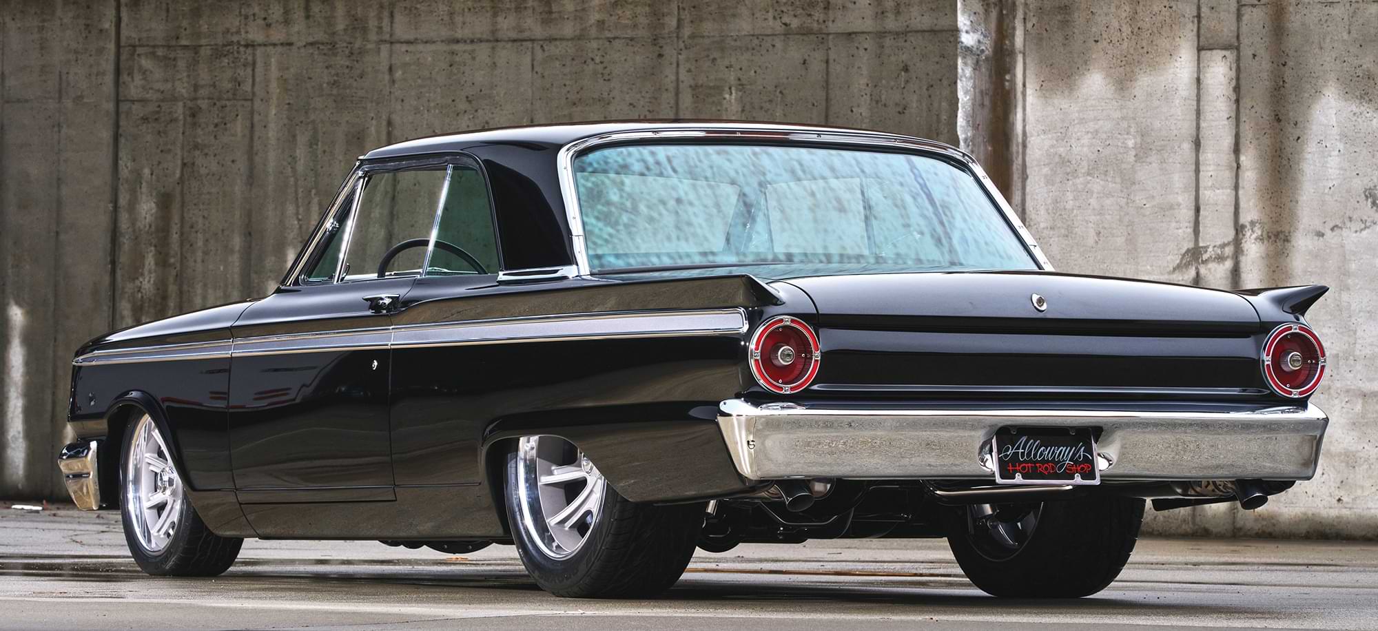 rear view of '63 Ford Fairlane