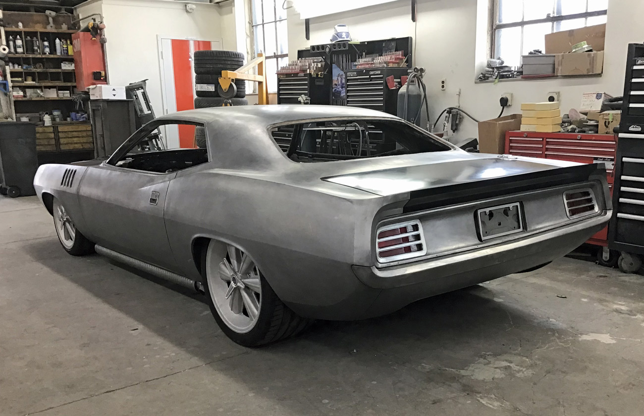 fully fabricated '71 plymouth