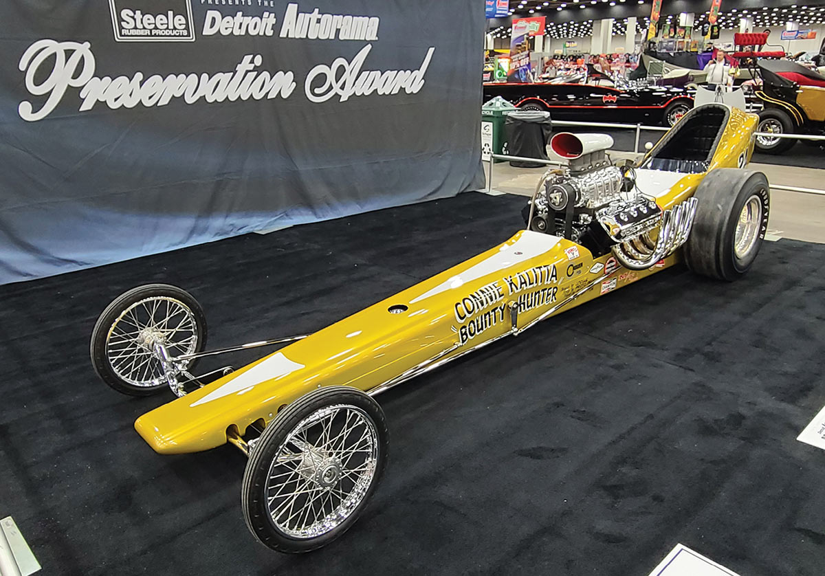 clone of Connie Kalitta’s Bounty Hunter Top Fuel dragster
