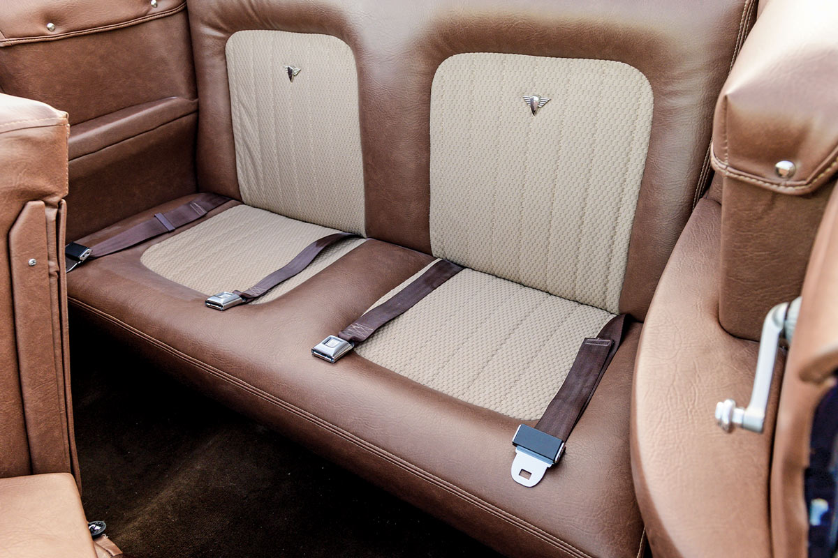 '53 Buick convertible rear seating