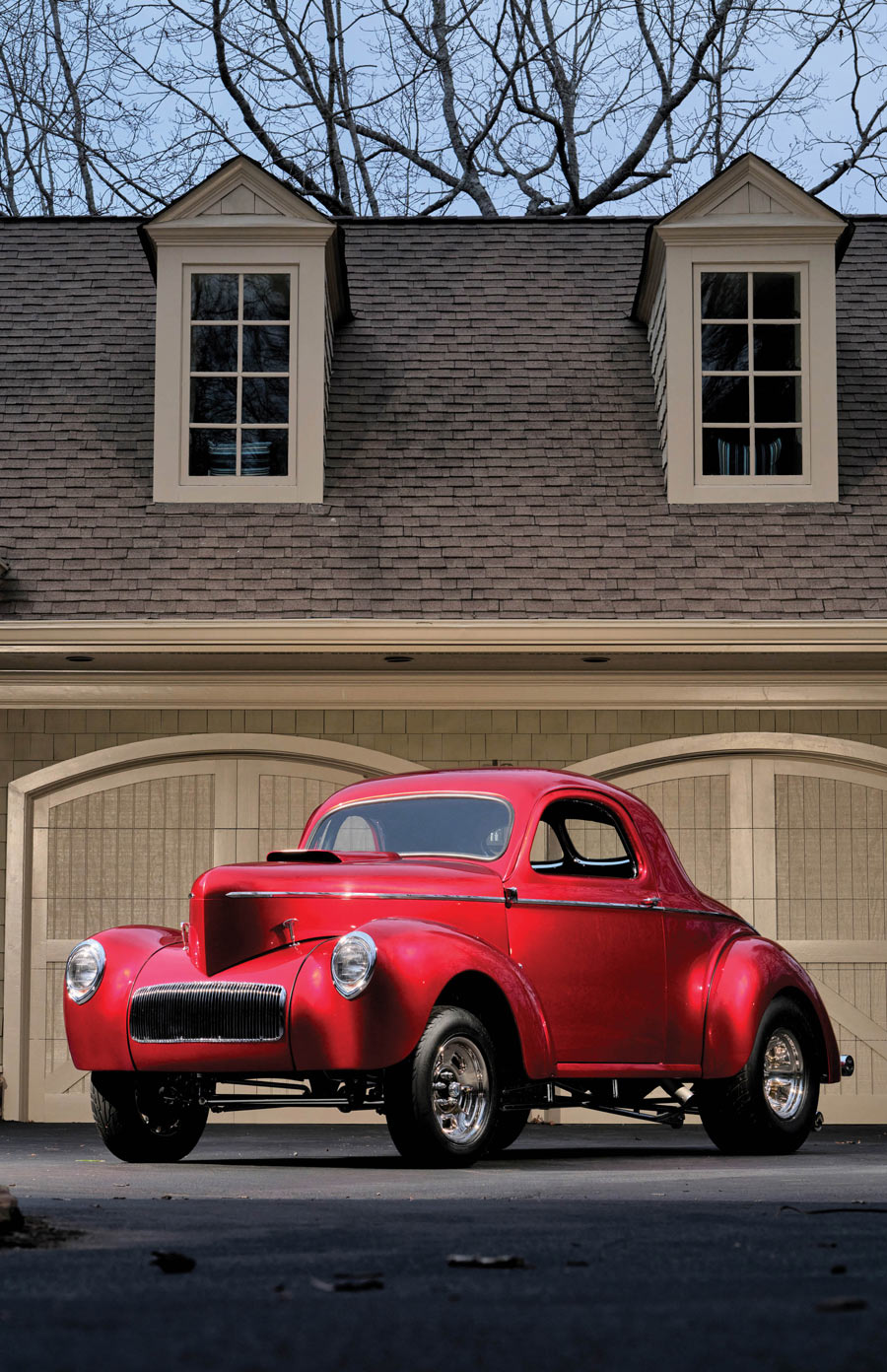 red '41 Willys
