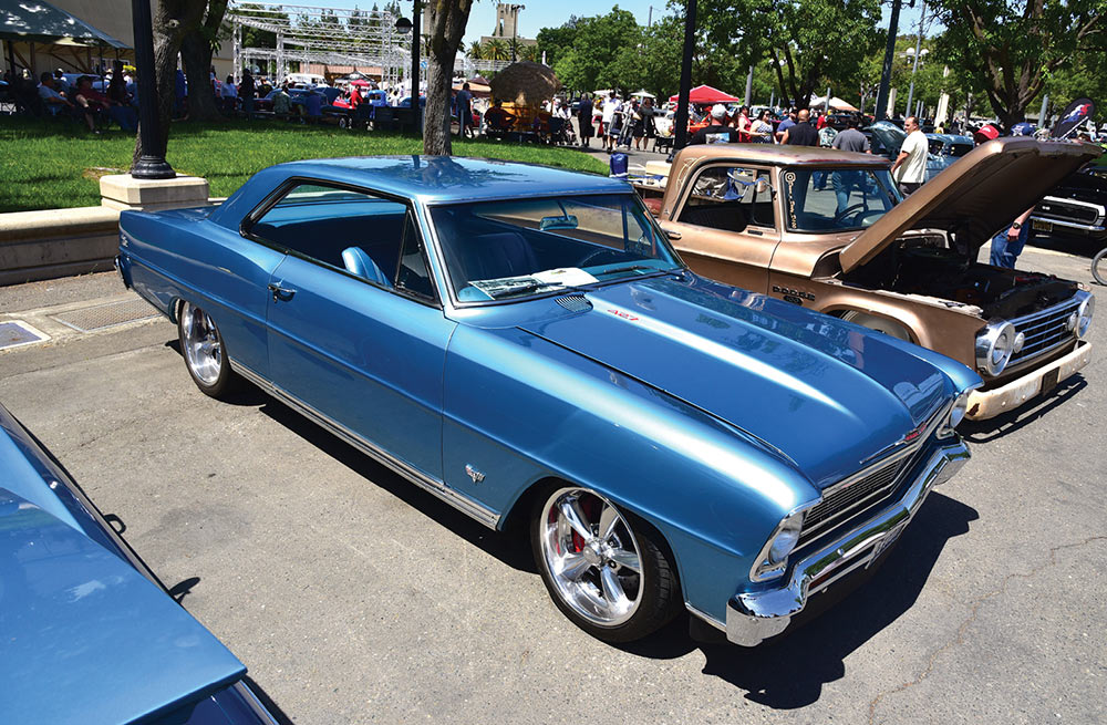 Cobalt blue '66 Chevy II