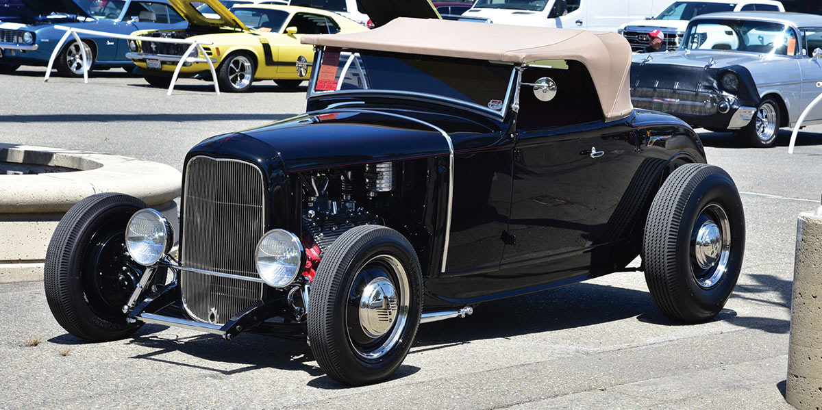 Classic black '31 Model A Roadster